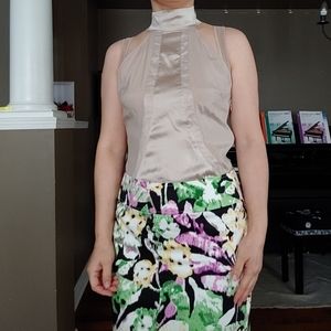 Women's Marciano Sleeveless Silk Top